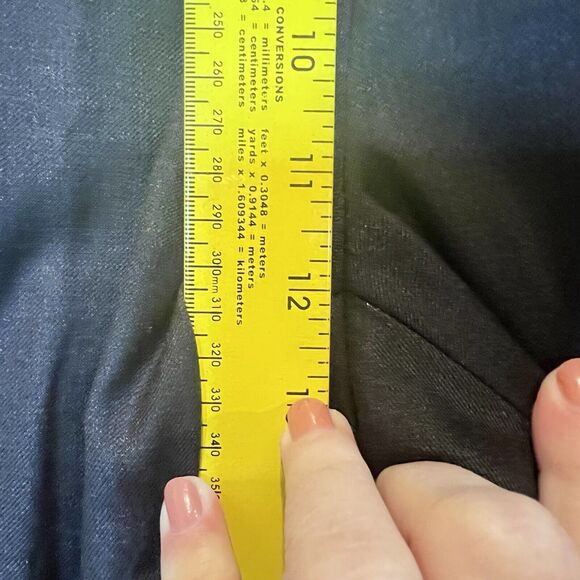 NEW Gurjot NY Womens Dress Pants 6 Charcoal Trousers Wool Silk Lining Tailored - Picture 7 of 10